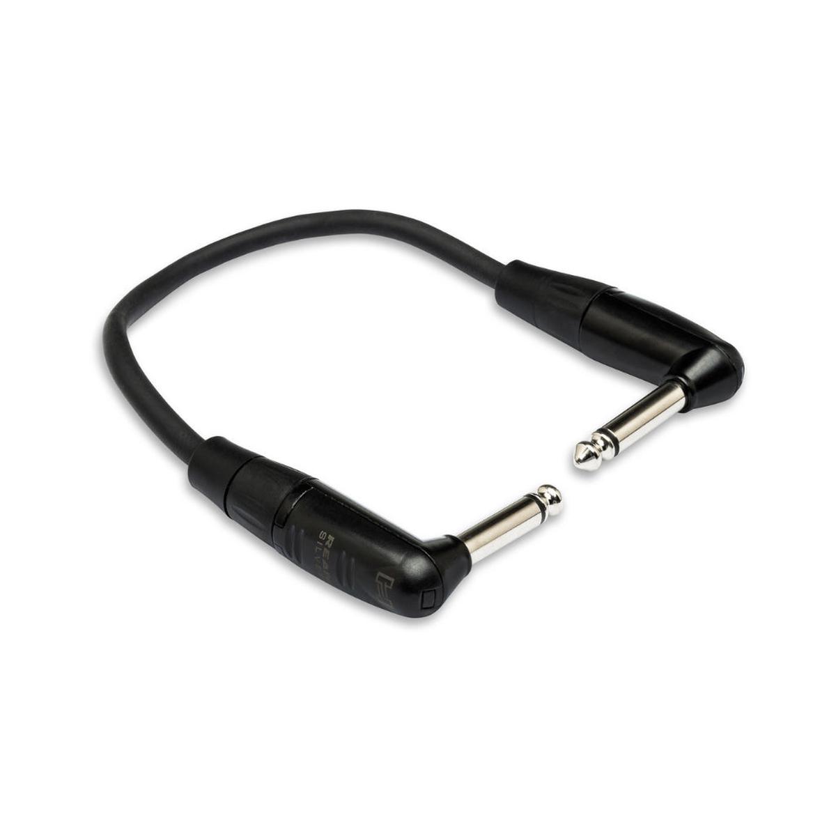 Hosa Technology REAN Right-angle to Same Pro Guitar Patch Cable 12