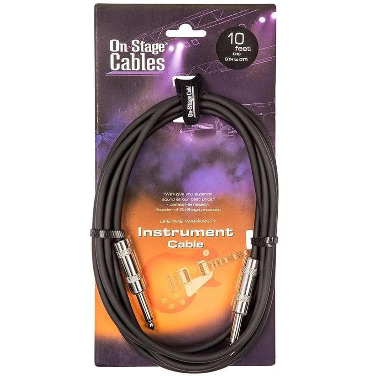 On-Stage Instrument Cable 10ft3m