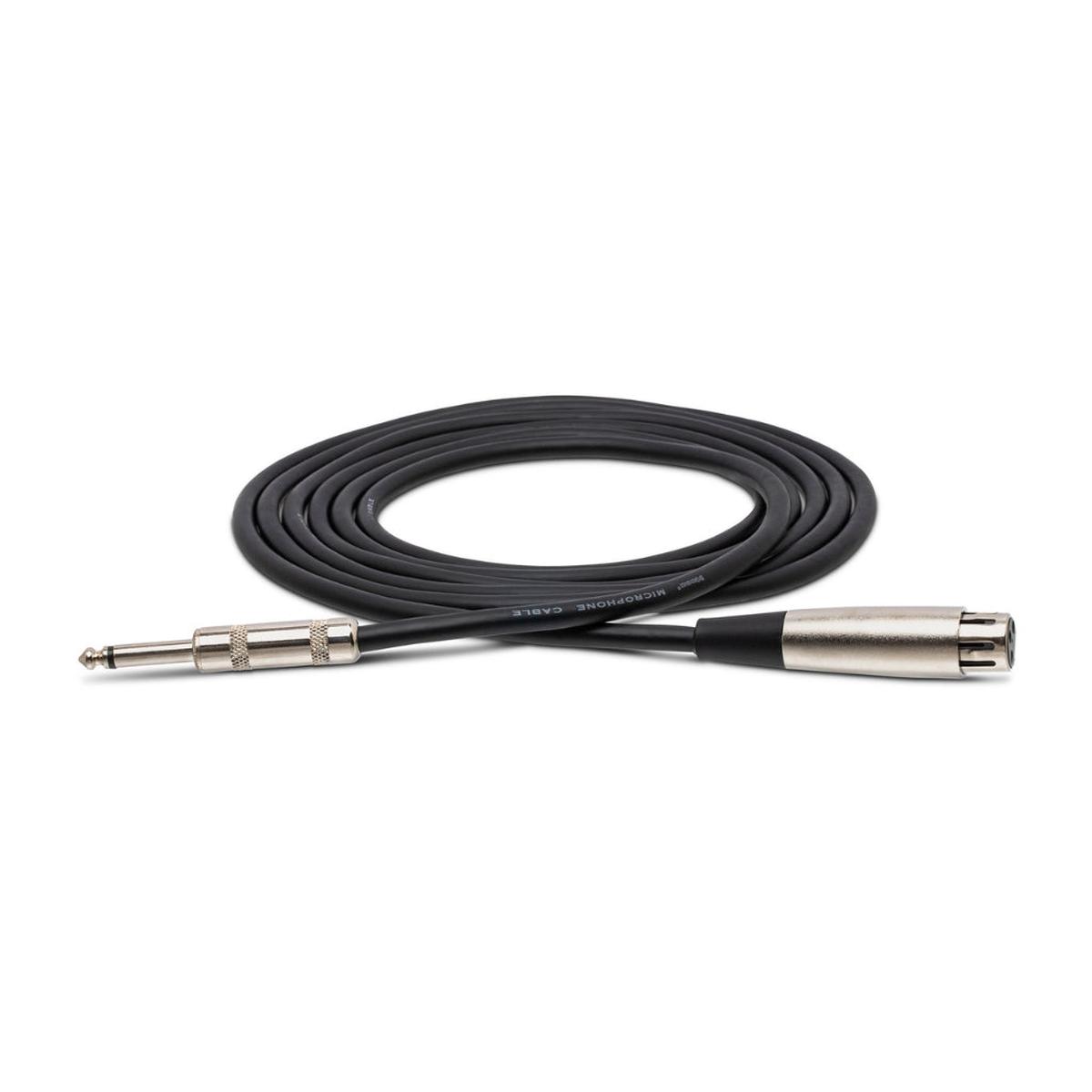 Hosa Technology XLR3F TO 14 IN TS Hi-Z Microphone Cable 10ft