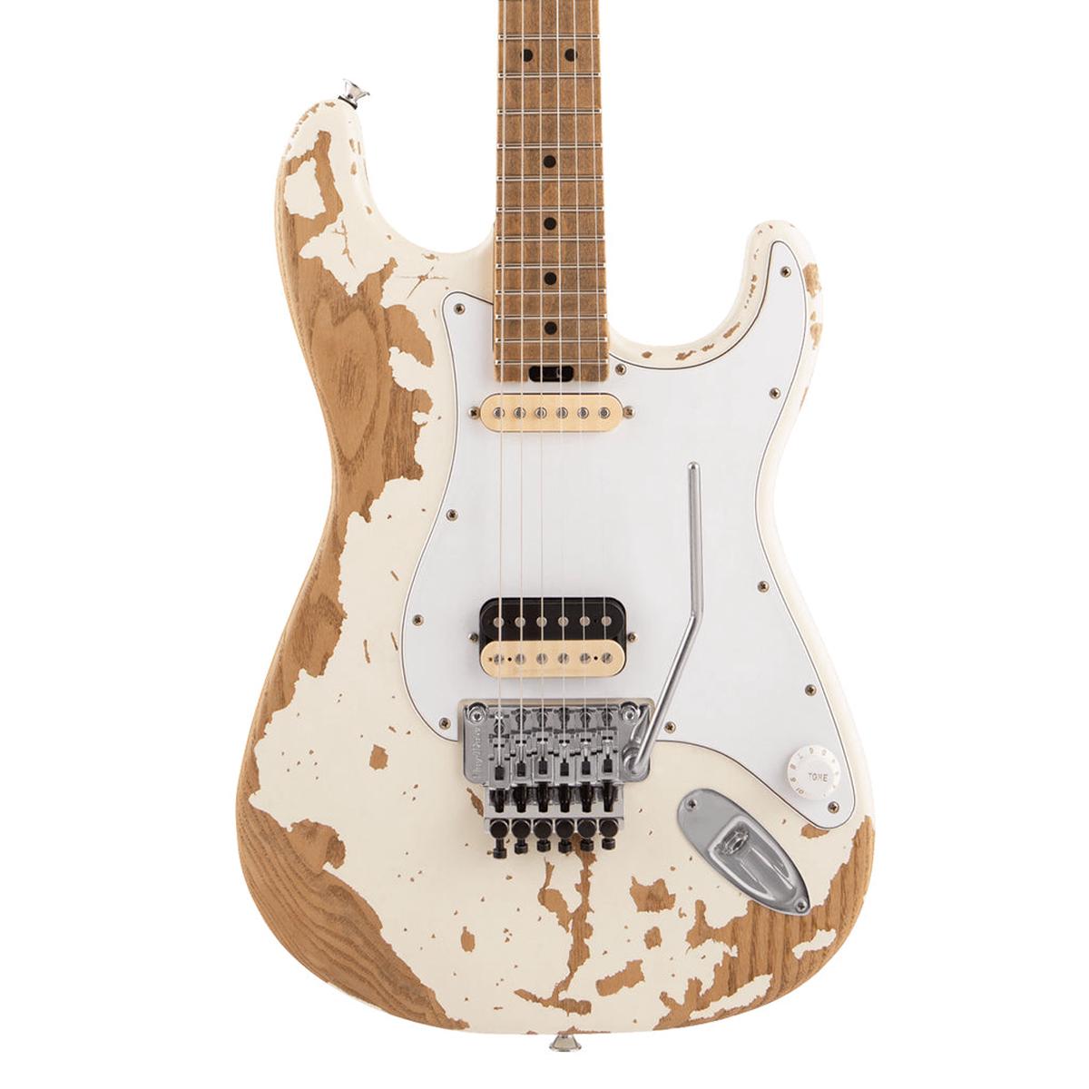 Charvel Henrik Danhage Limited Edition Signature Pro-Mod So-Cal Style 1 HS FR M Maple Fingerboard White Relic
