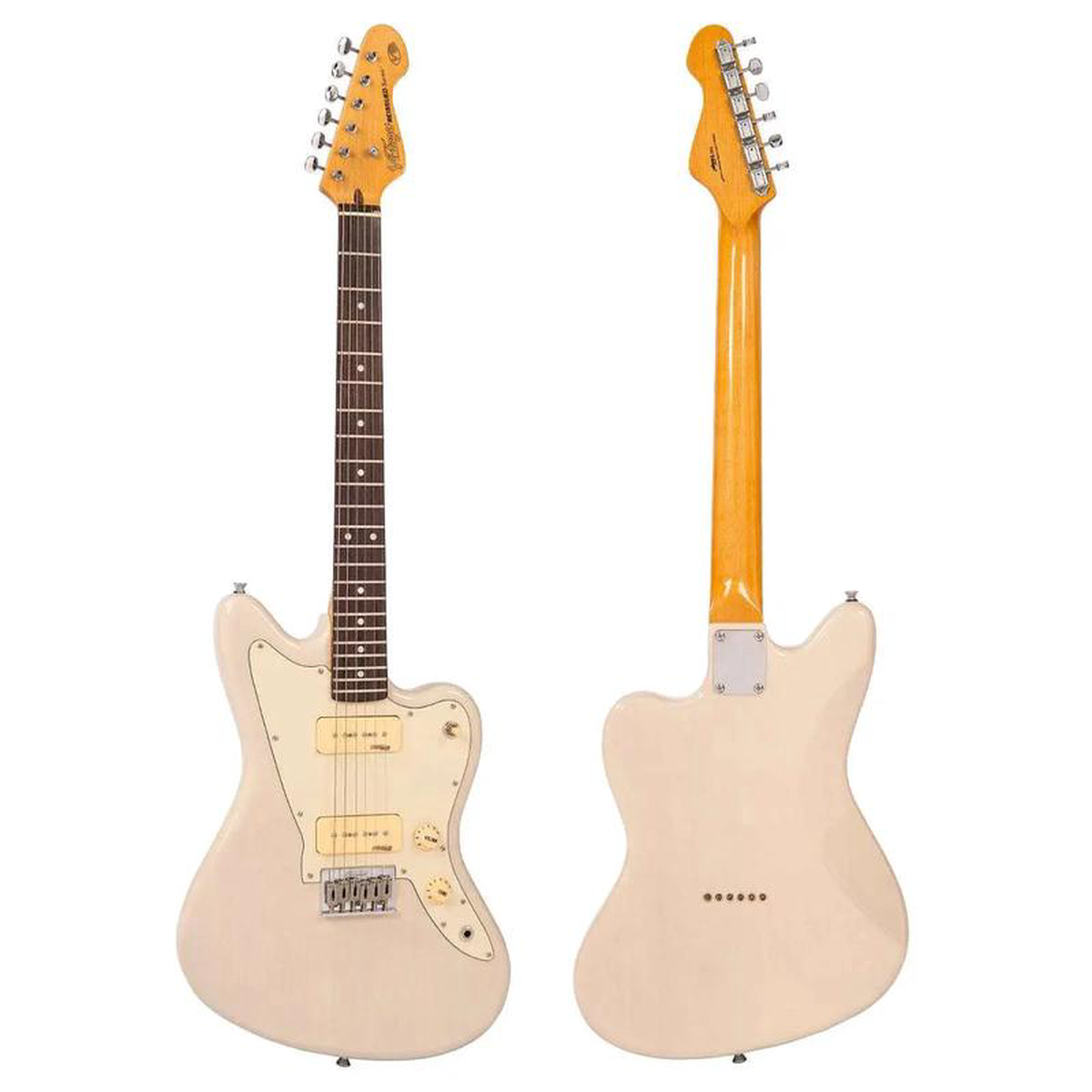 Vintage V65 HBLD ReIssued Hard Tail Electric Guitar Blonde