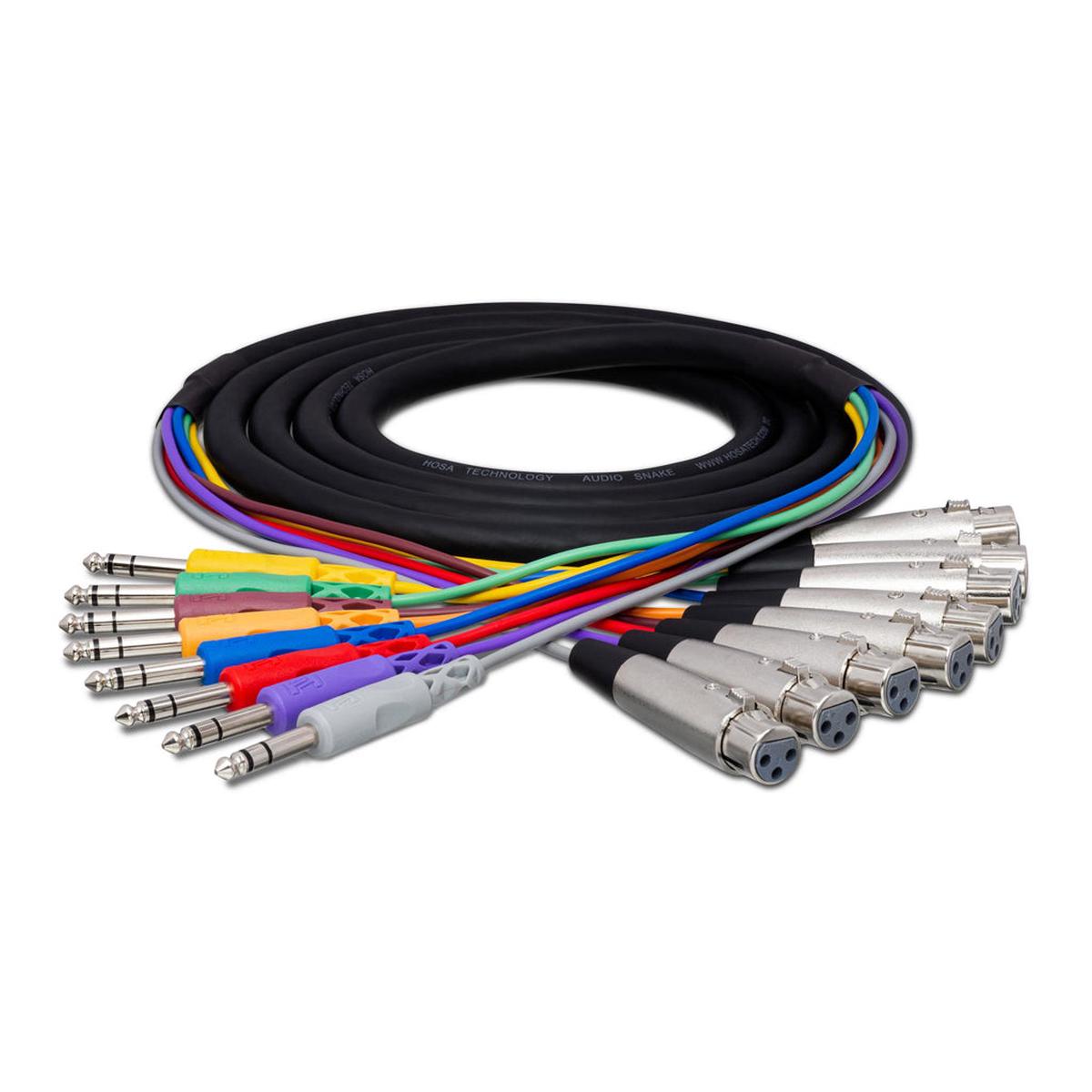 Hosa Technology Snake 14 TRS - XLR3F 3
