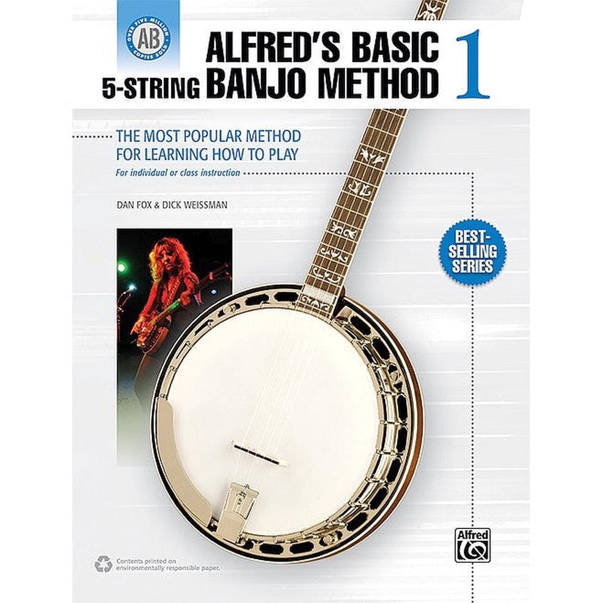 Alfred's Basic 5-String Banjo Method 1