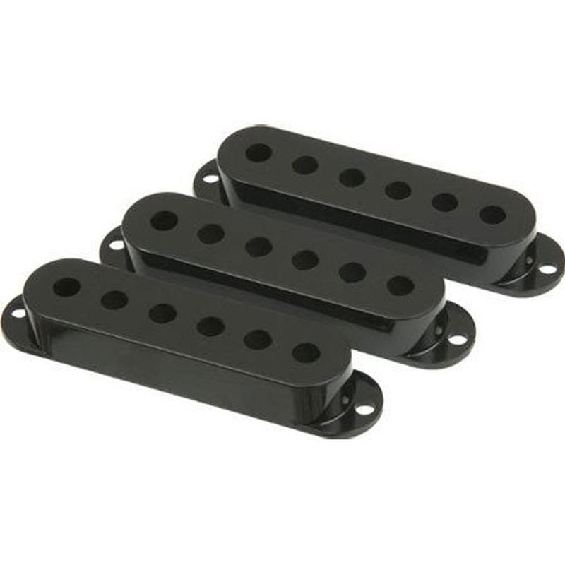 Fender - Pick-Up COVER (3)BLK 0991364000
