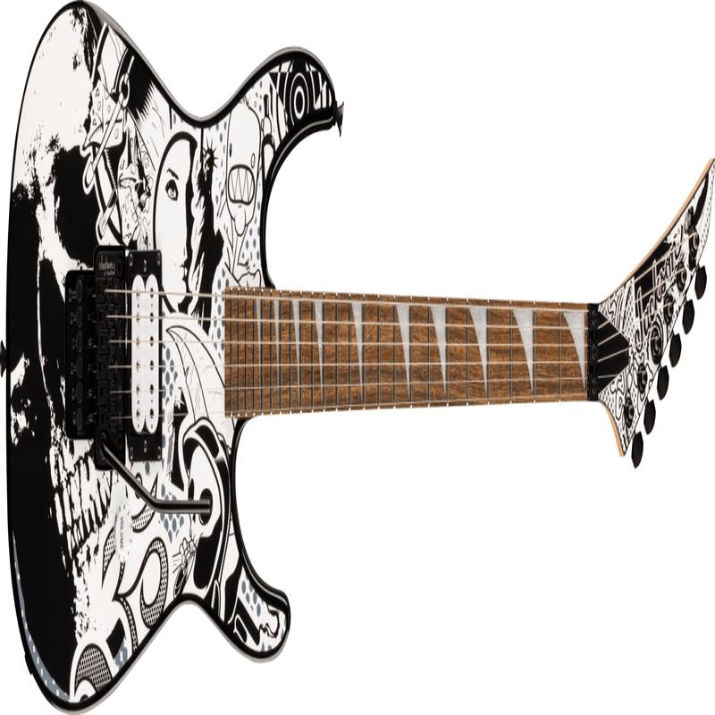 Jackson - X Series Dinky DK1 H -  Laurel Fingerboard -  Skull Kaos  - 291-0032-500