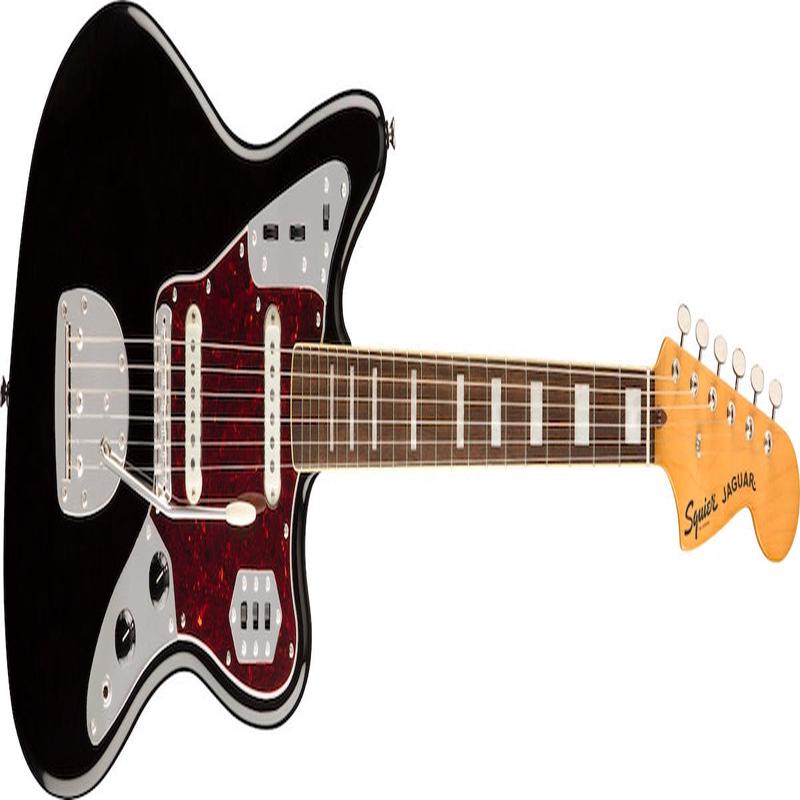 Squier - Classic Vibe '70s Jaguar Laurel Fingerboard Black  0374090506
