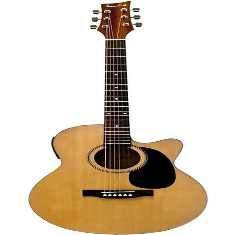 BeaverCreek - BCTD101CE Cutaway with Pick-up EQ & Built-in Tuner Natural