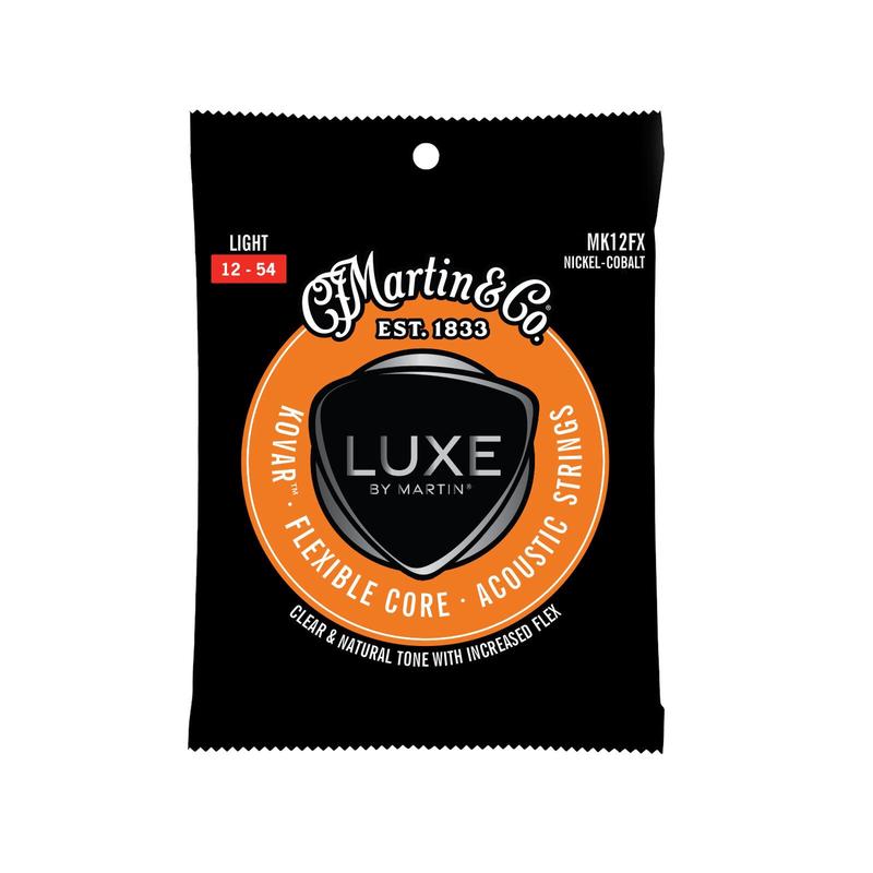 Martin (C.F. Martin & Co.) - Luxe by Martin Kovar Flexible Core Guitar Strings - MK12FX