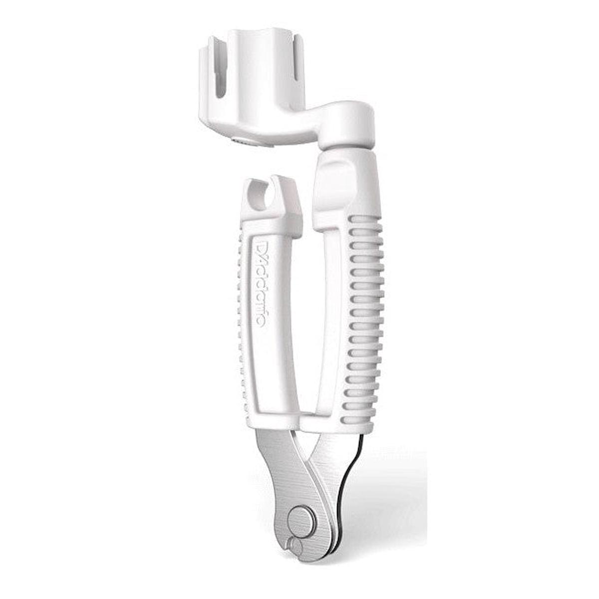 D'Addario Accessories - Pro-Winder White String Winder Cutter & Bridge Pin Puller White DP0002W