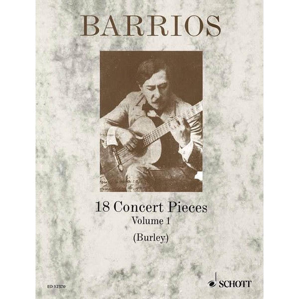 Agustin Barrios - 18 Concert Pieces - Volume 1