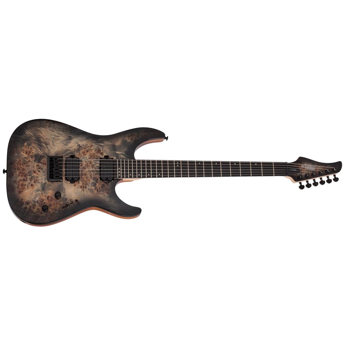 Schecter - C-6 Pro Charcoal Burst (CB) 3631
