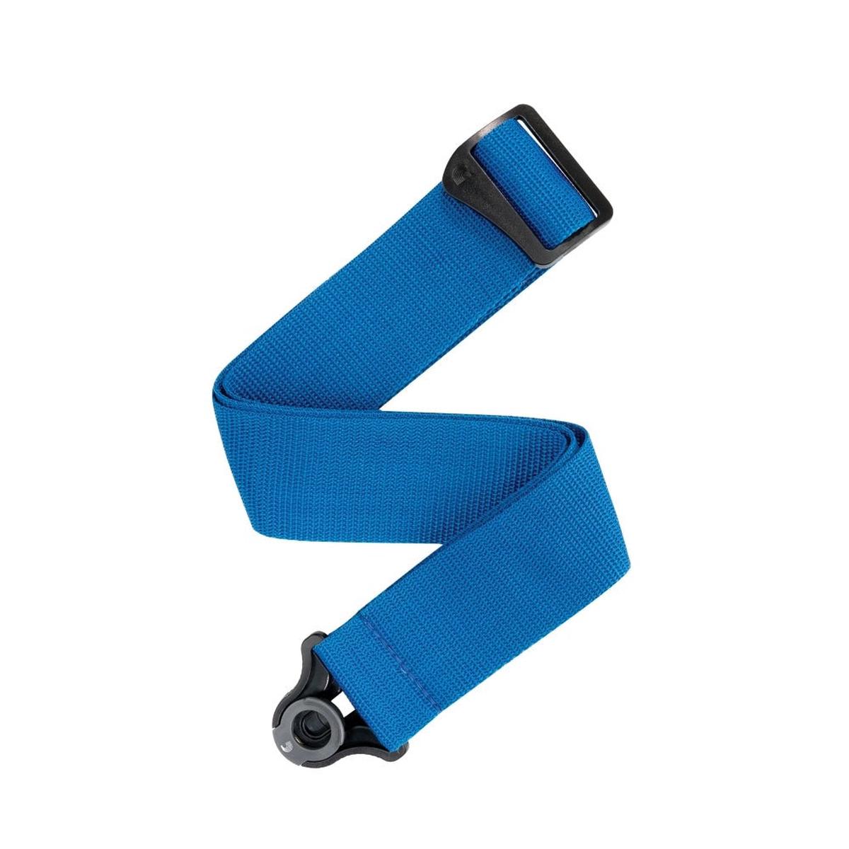 D'Addario Accessories - Auto Lock Polypro Guitar Strap, Blue - PWSAL402