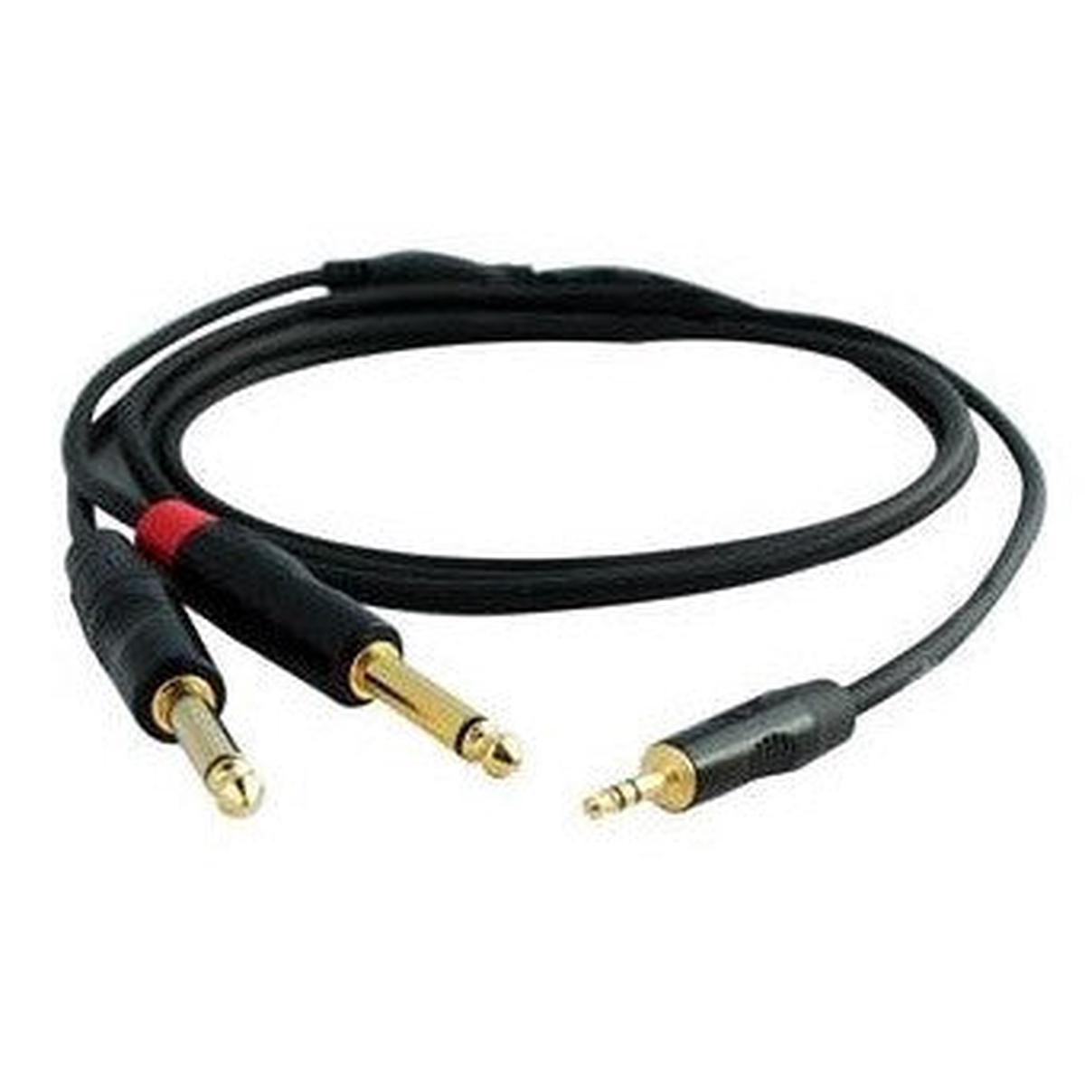 Digiflex - 1/8" ->  1/4" Insert Cable 6' HIN-1K-2P-6