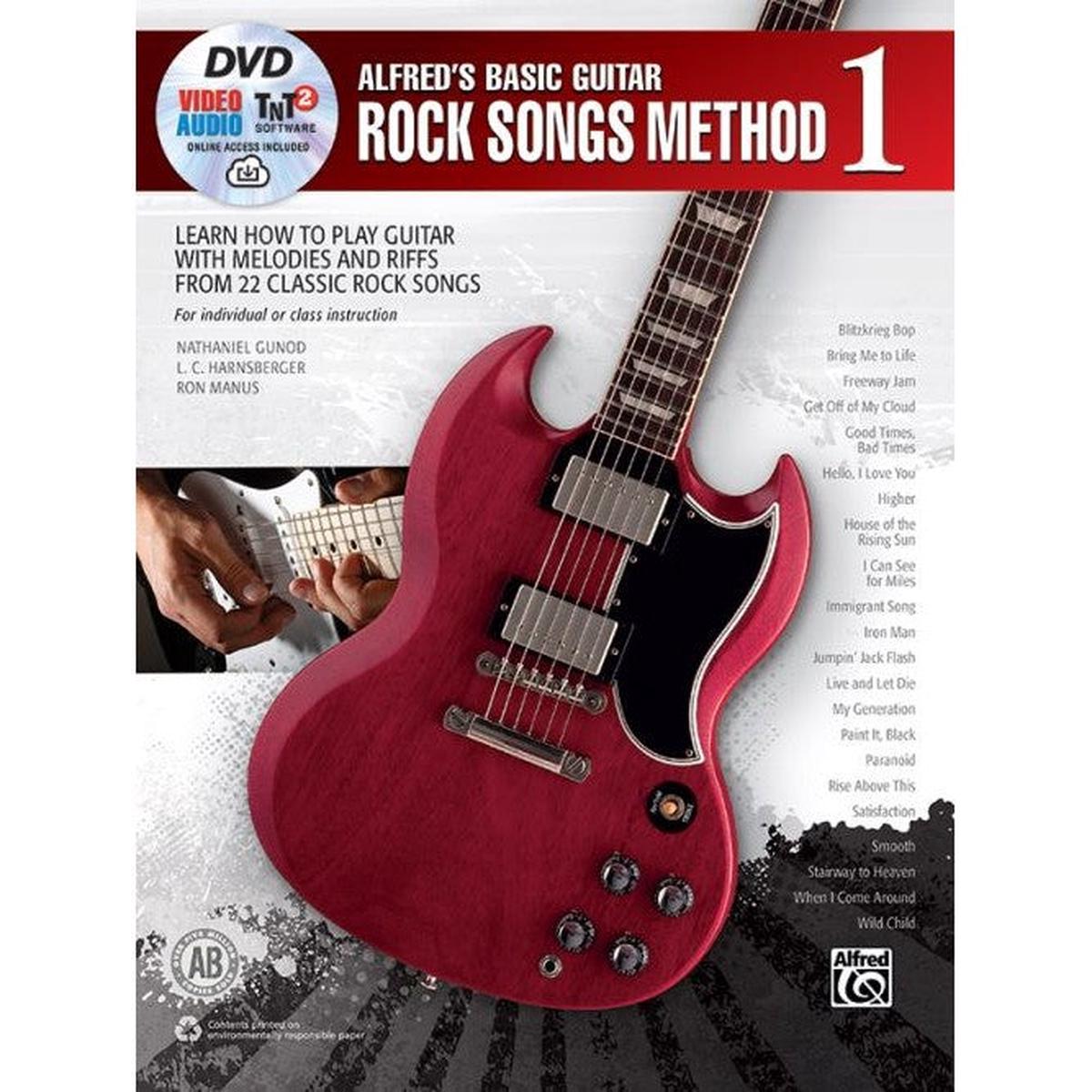 Alfred's Basic Guitar Rock Songs Method 1