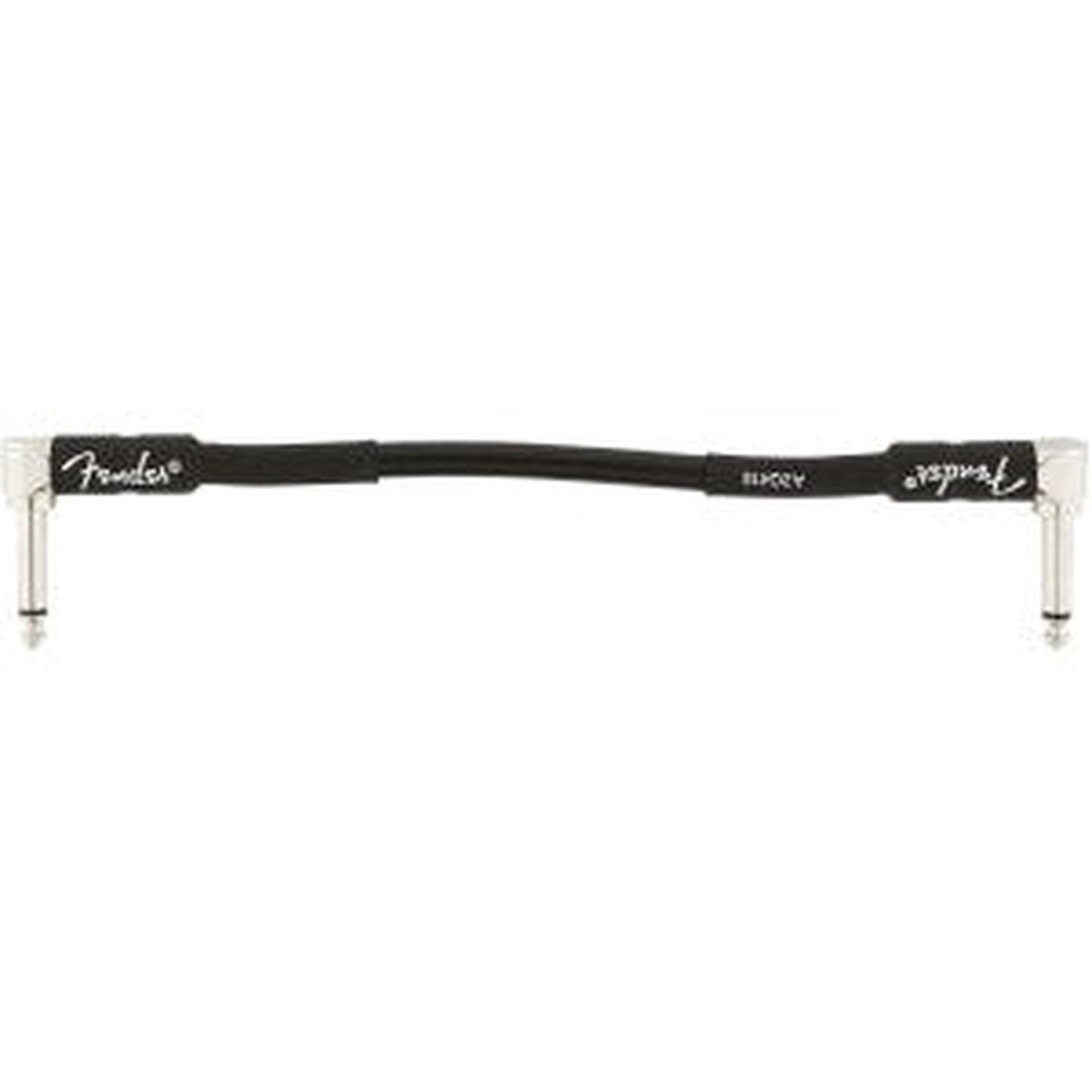 Fender - Professional Series Patch Cables - Angle/Angle - Bowl of 20 - 6" - Black - 099-0820-056