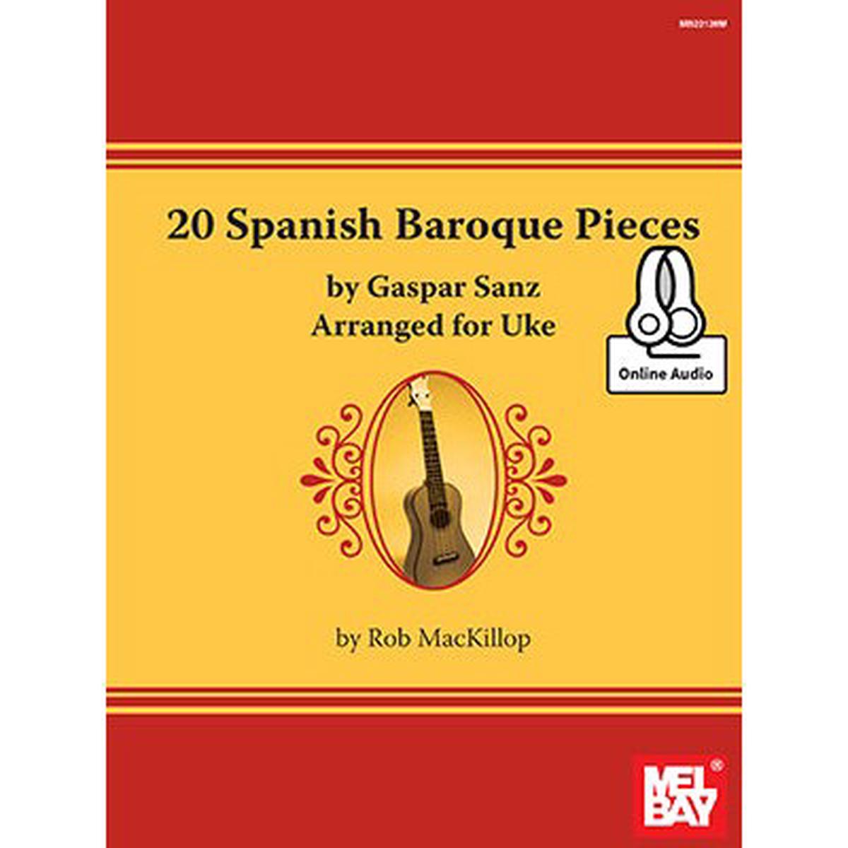 20 Spanish Baroque Pieces by Gaspar Sanz Arranged for Uke