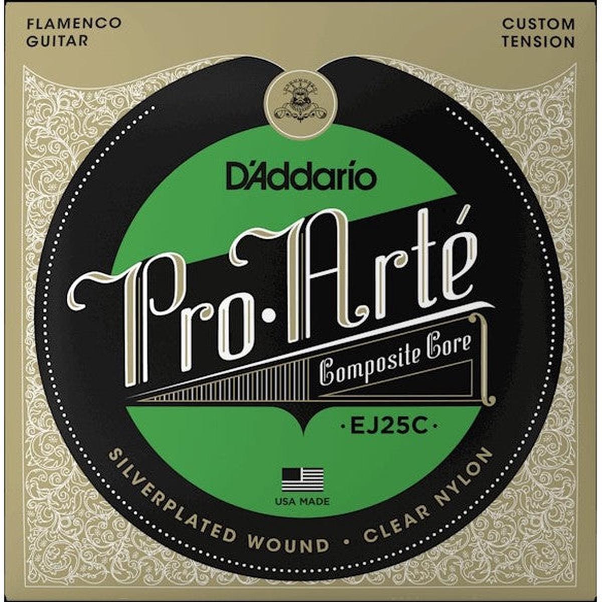 D'Addario - EJ25C Pro-Art Clear Nylon Composite - Flamenco Tension