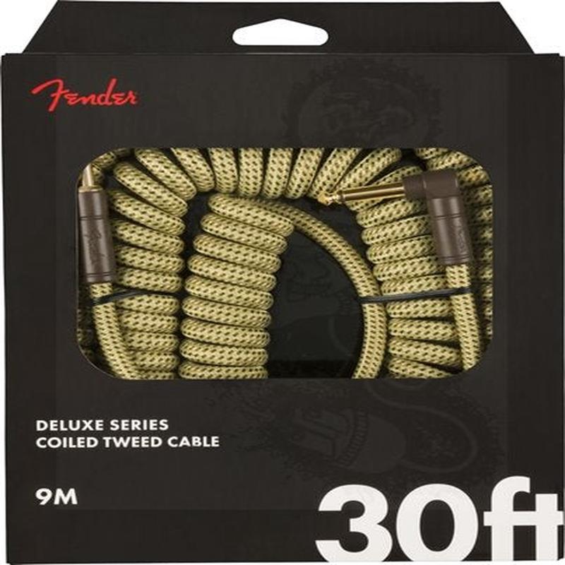Fender - Deluxe Series Coil Cable, Tweed, 30' Tweed 099-0823-050
