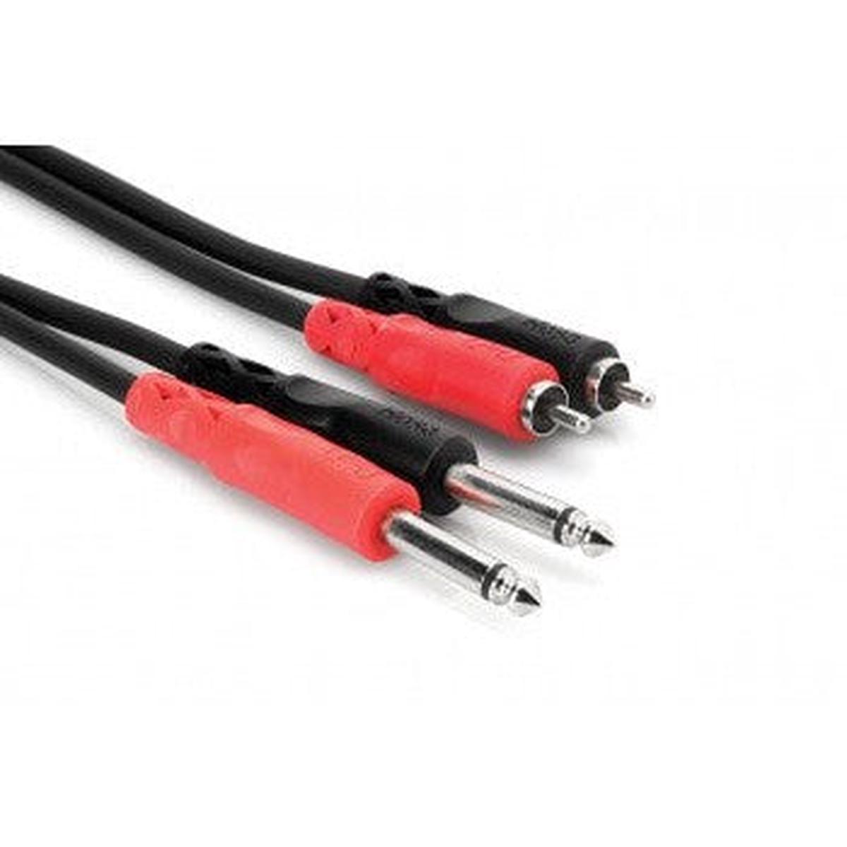 Hosa - CPR-204 RCA-1/4 DUAL 4M