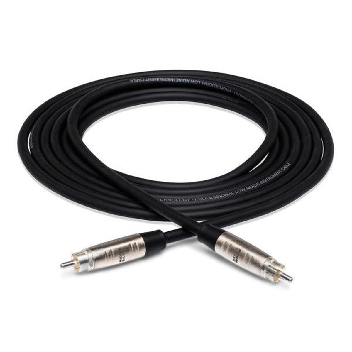 Hosa - Pro Unbalanced Interconnect REAN RCA to Same 20'