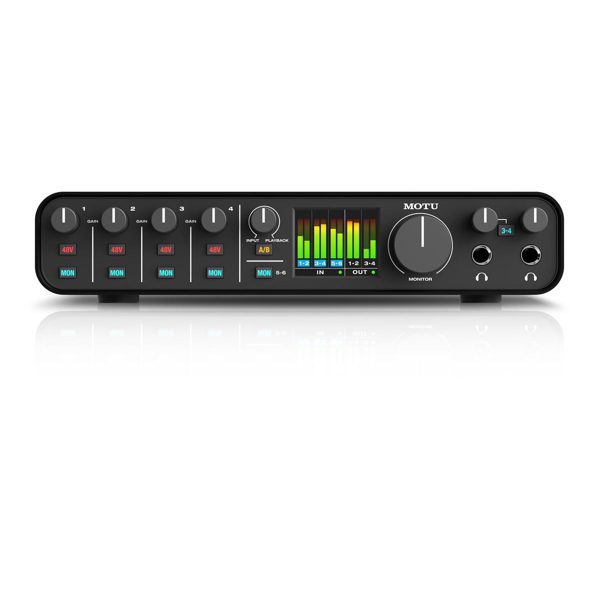 MOTU - M6 6-in / 4-out USB audio interface with studio-quality sound