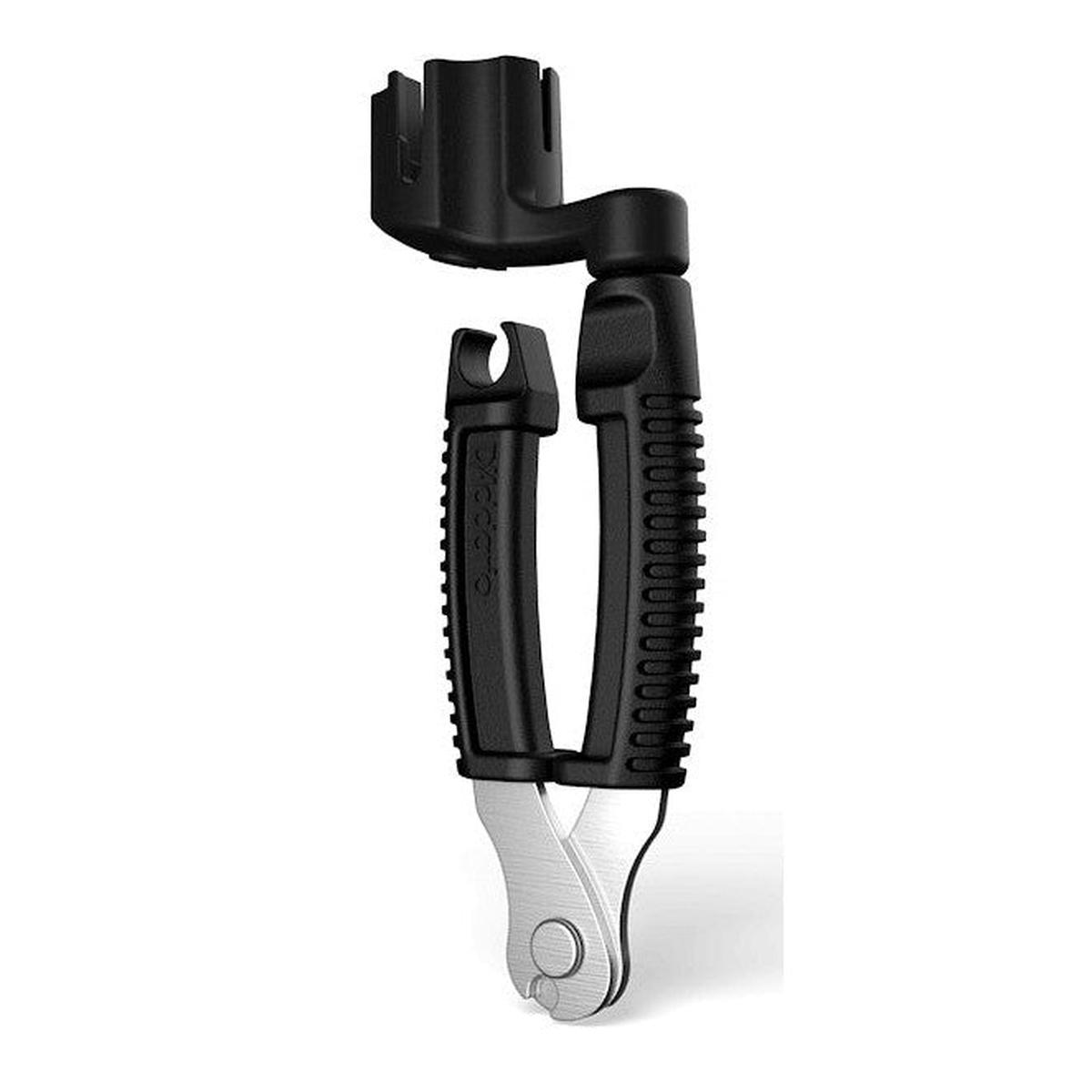 D'Addario Accessories - Pro-Winder - White - String Winder Cutter & Bridge Pin Puller Black DP0002