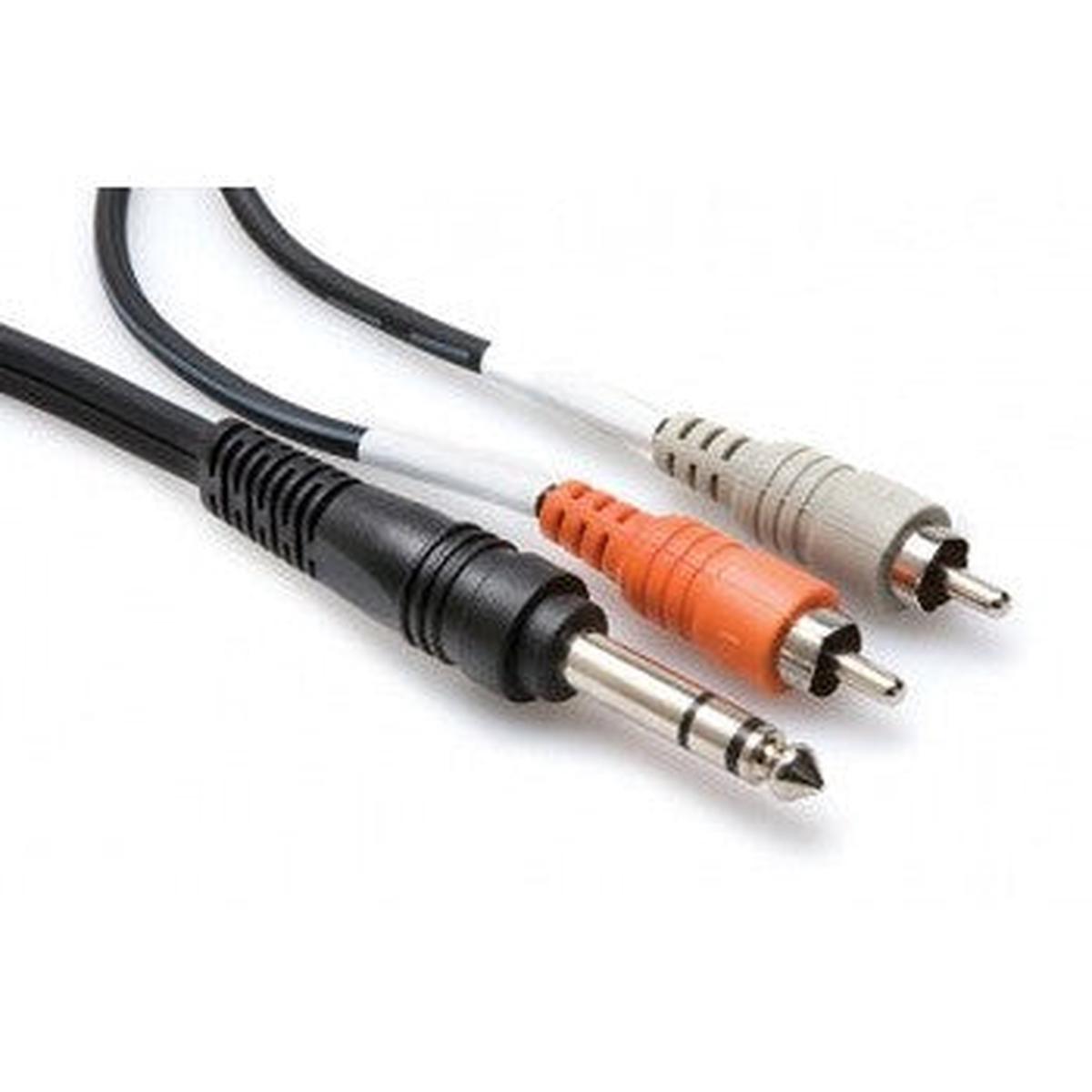 Hosa - TRS-203 1/4iS-2XRCA 9.9'