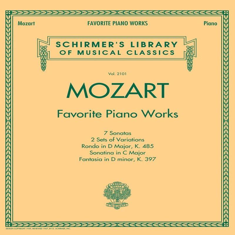 W.A. Mozart - Favorite Piano Works