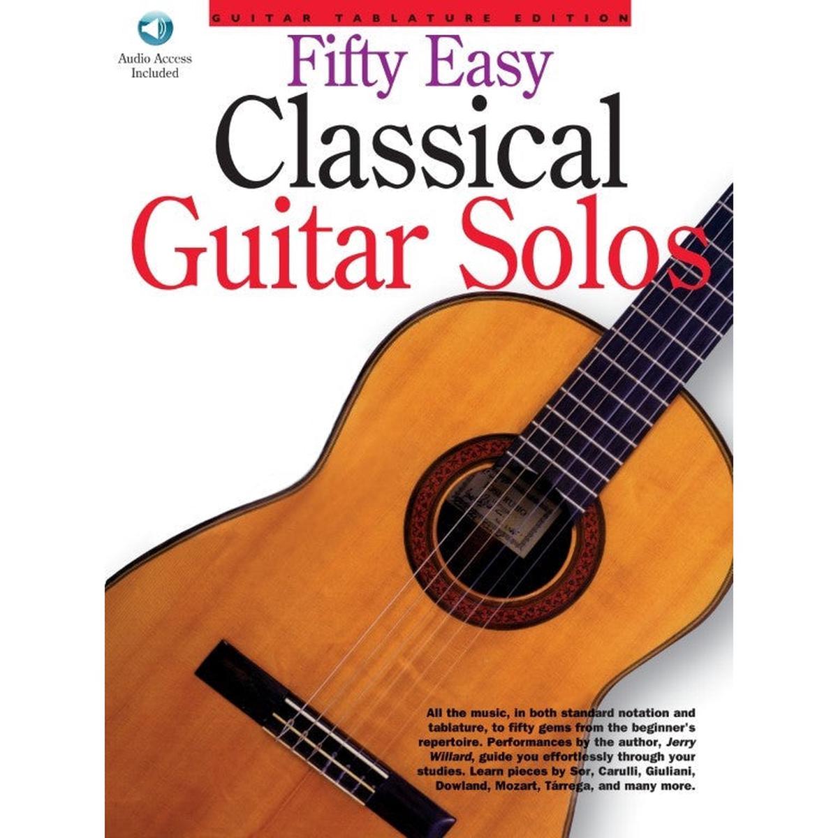 50 Easy Classical Guitar Solos