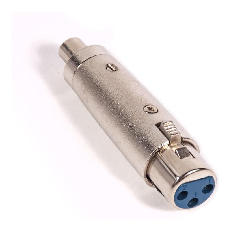 Apex AA53 XLR Female to RCA Female Adapter
