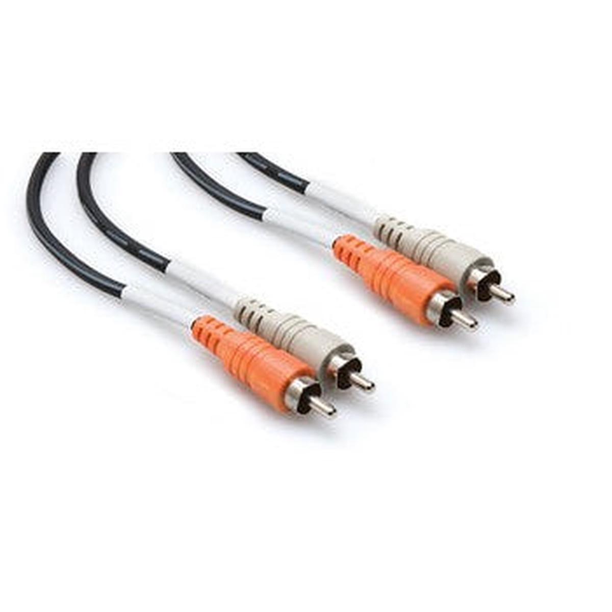 Hosa - CRA 206 Stereo Interconnect- Dual RCA to RCA- 6 m