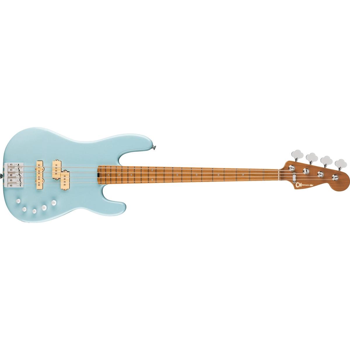 Charvel - Pro-Mod San Dimas Bass PJ IV -  Caramelized Maple Fingerboard -  Sonic Blue  - 296-3068-527