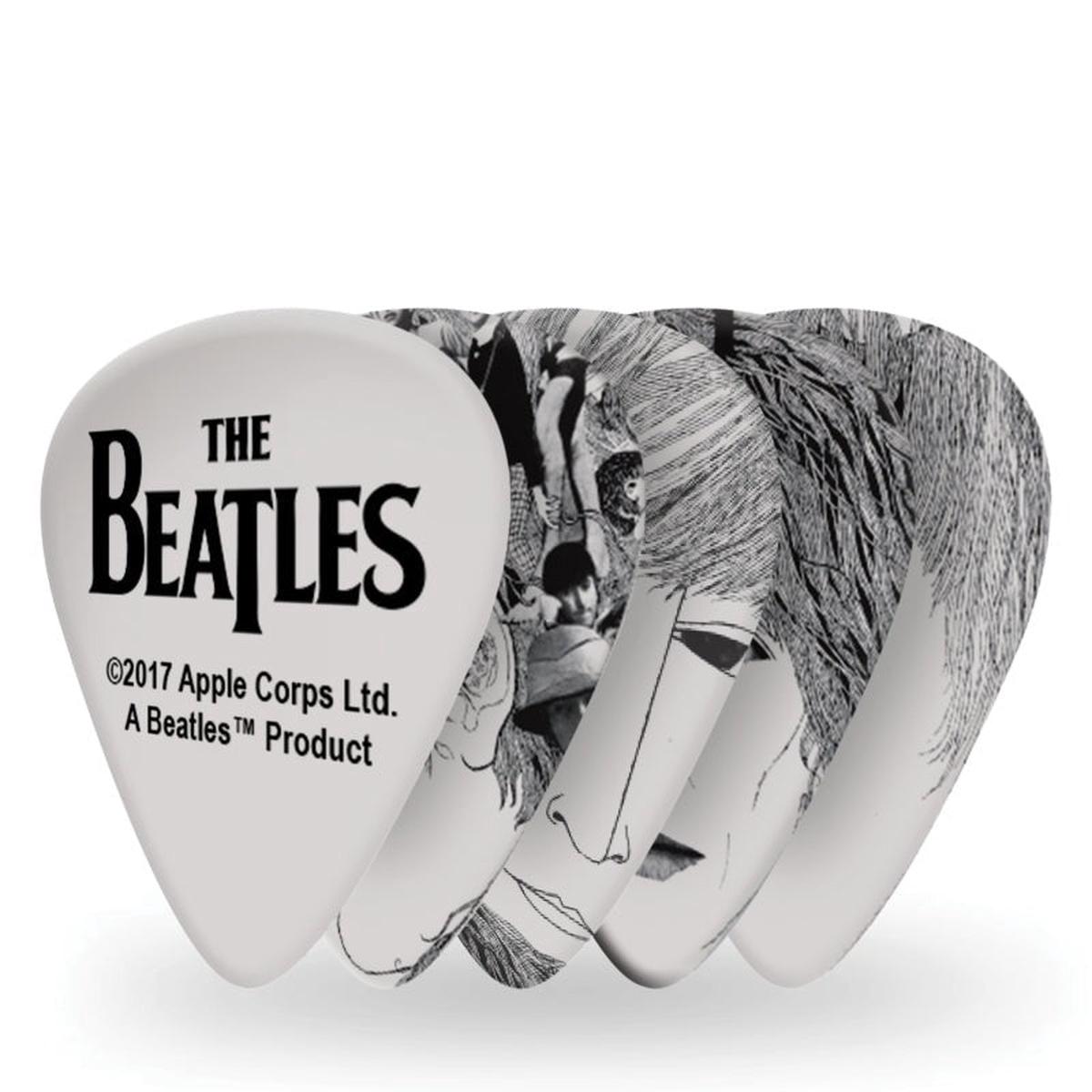 D'Addario Accessories - Beatles Guitar Picks, Revolver, 10 pack, Medium   1CWH4-10B1
