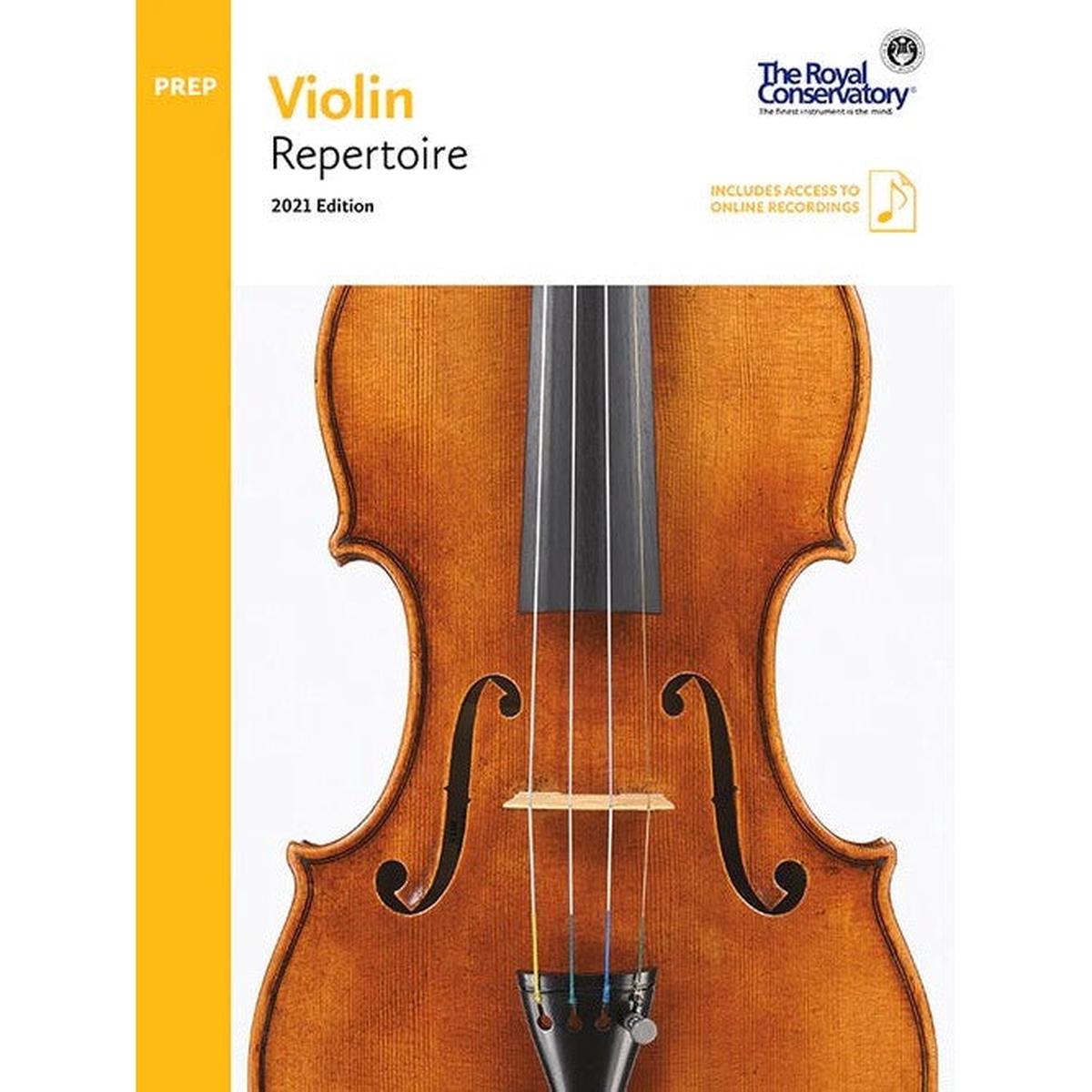 Violin Repertoire Preparatory, 2021 Edition