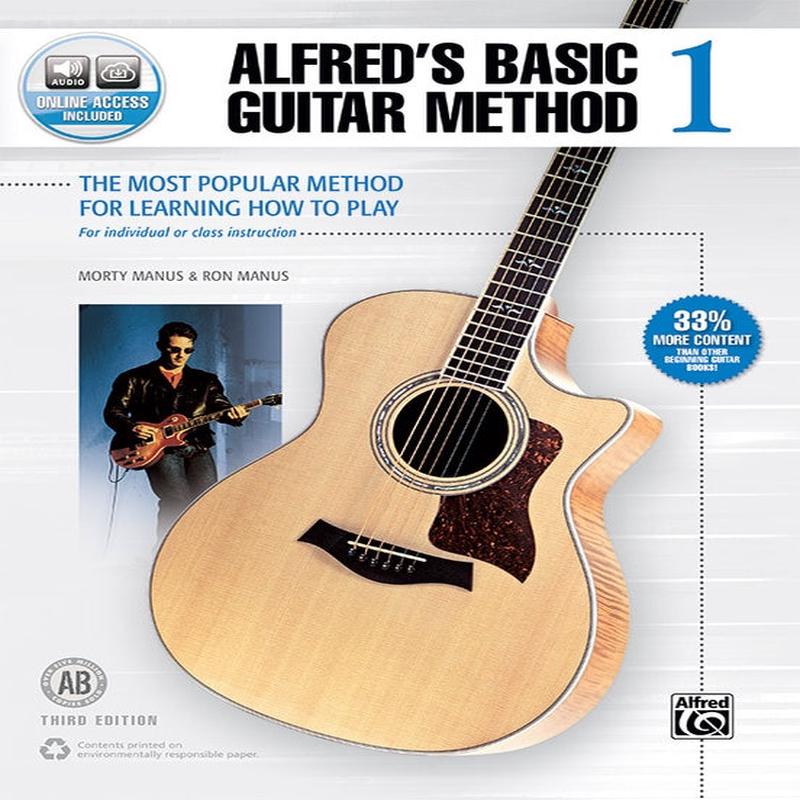 Alfred's Basic Guitar Method 1 (Third Edition) with Online Audio