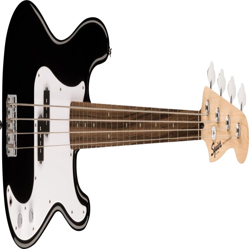 Squier - Squier Sonic Precision Bass - Laurel Fingerboard - White Pickguard - Black 037-3900-506