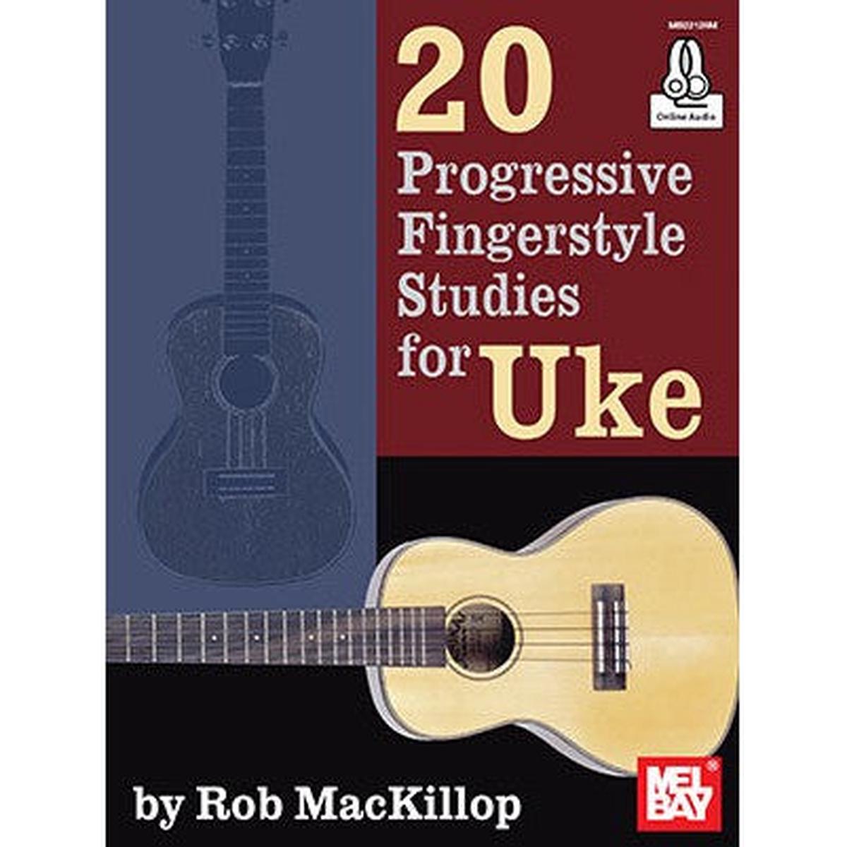 20 Progressive Fingerstyle Studies for Uke
