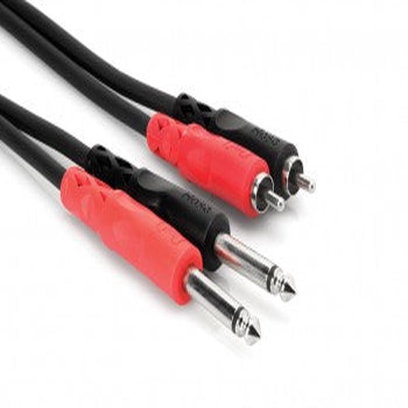 Hosa - CPR-202 RCA-1/4 DUAL 2M