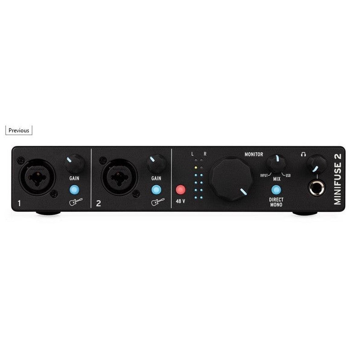 Arturia - MiniFuse 2 Black