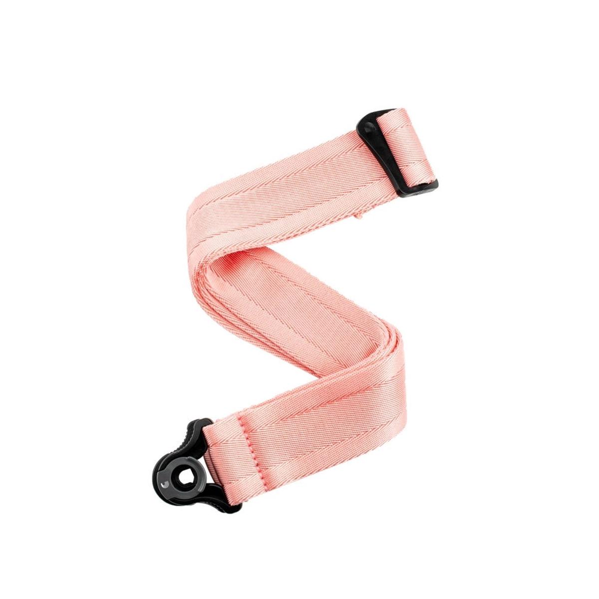 D'Addario Accessories - Auto Lock Guitar Strap - 50BAL06 - New Rose