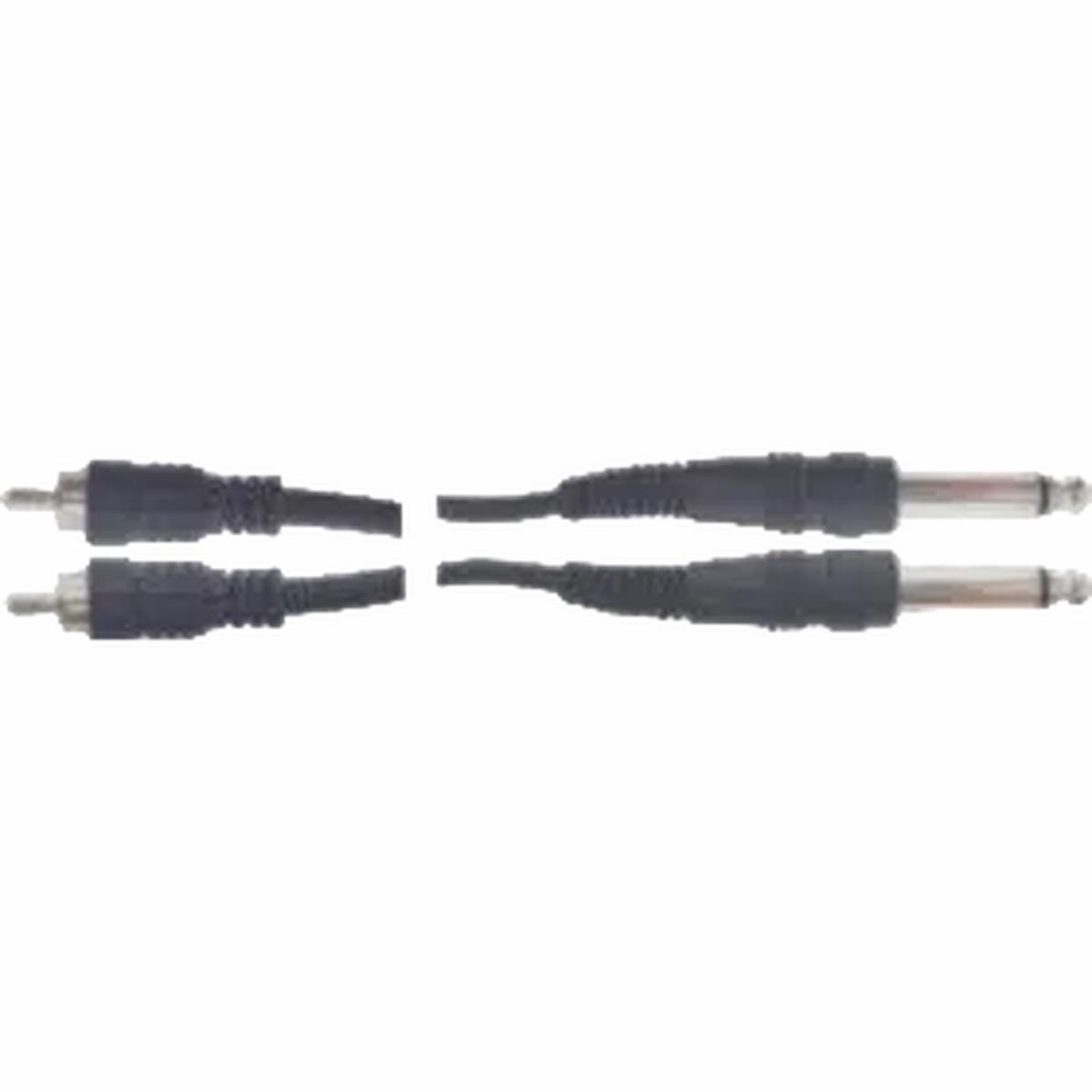 Precision - RCA-1/4 Dual 3' Cable