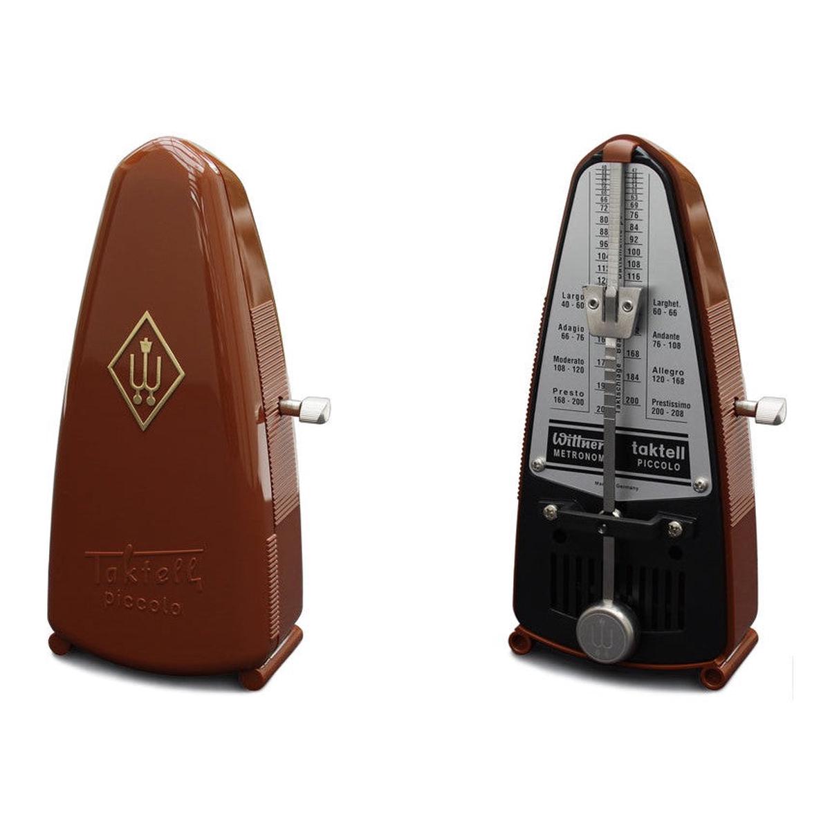Wittner - Taktell Metronome Piccolo 831 Mahogany-brown without bell Metronome Piccolo 831 Mahogany-brown without bell