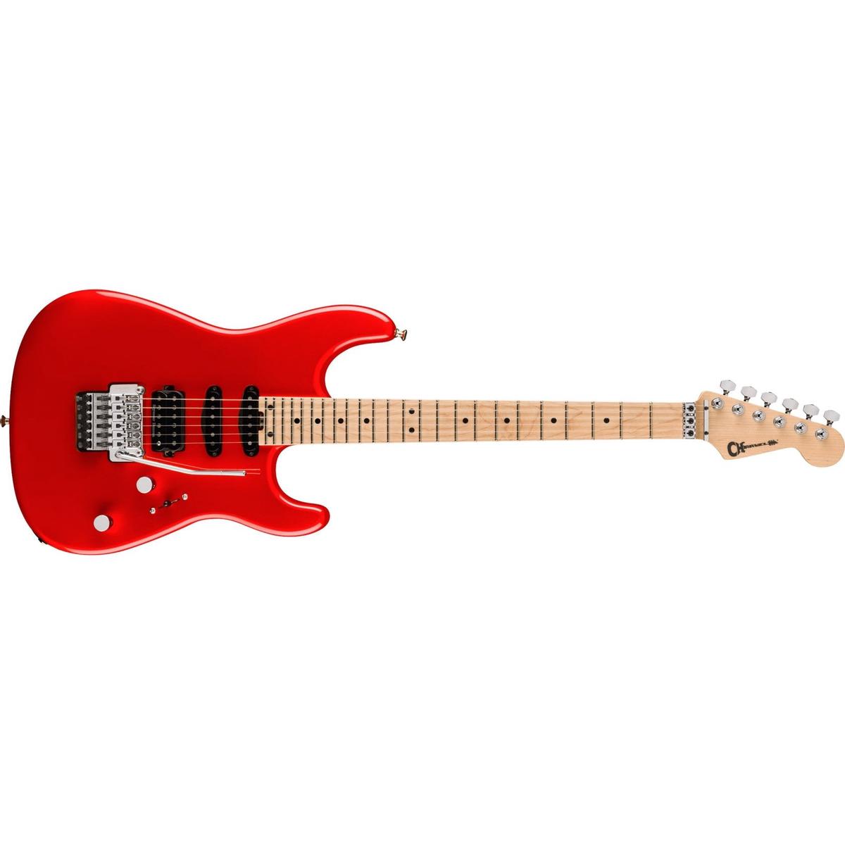 Charvel - MJ San Dimas Style 1 HSS FR M - Maple Fingerboard - Metallic Red - 292-5433-552