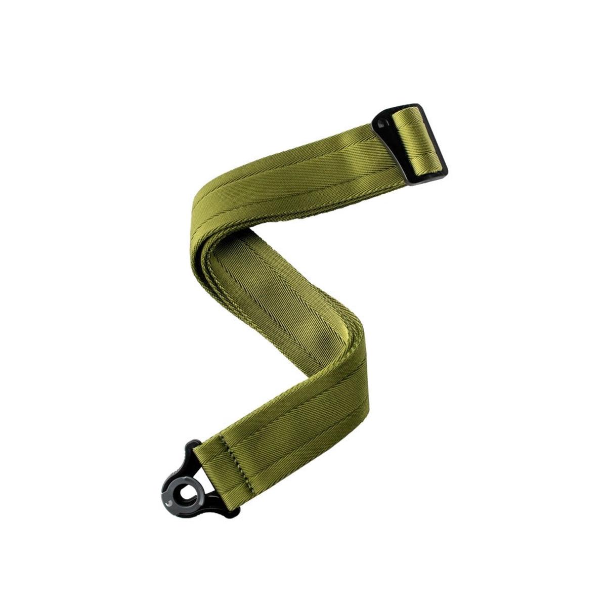 D'Addario Accessories - Auto Lock Guitar Strap   - 50BAL08 - Moss Green