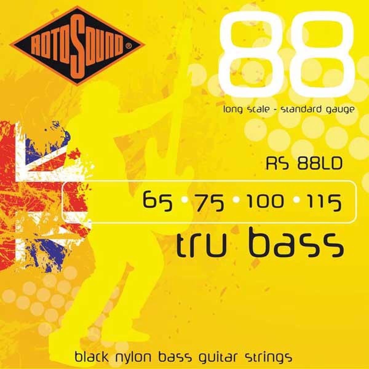 Rotosound - RS88LD .65 - .115 Black Nylon