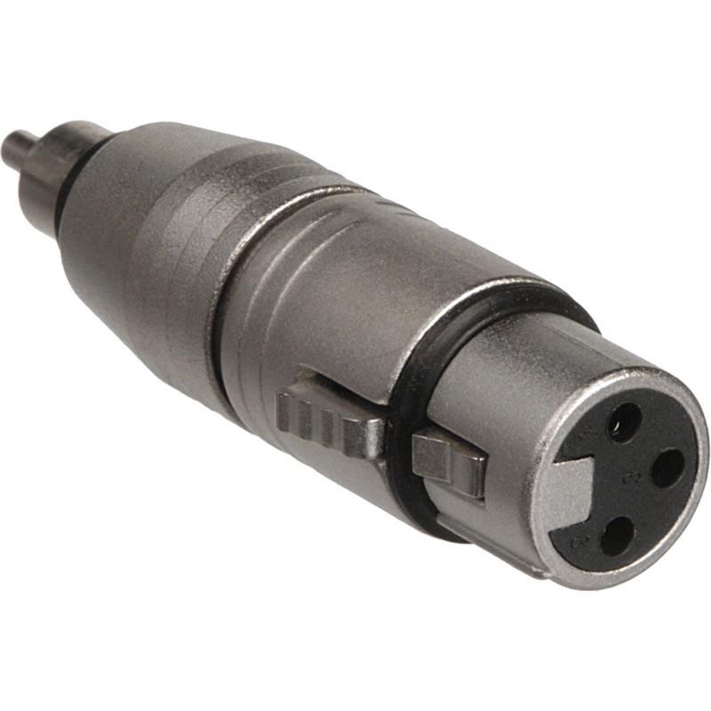 Apex AA55 XLR Female to RCA Male Adapter