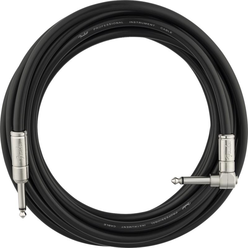 Fender - 15' Professional Series Kill Switch Cable - Straight/Angle - 099-0815-206