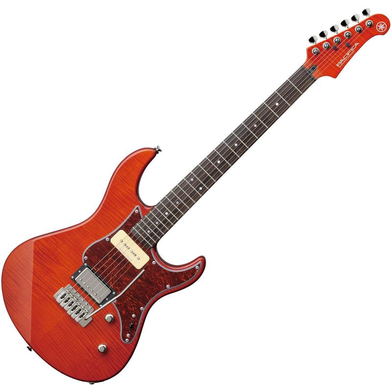 Yamaha Pacifica Electric Guitar Flame Maple Top in Caramel Brown - PAC611VFMCB