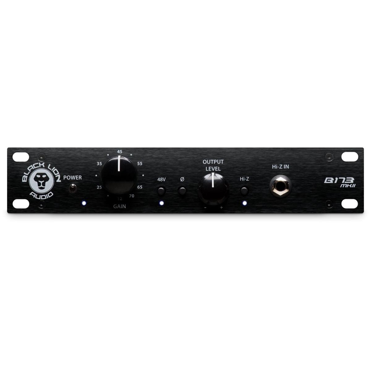 Black Lion Audio - B173 mkII - Half-rack British-styled preamp
