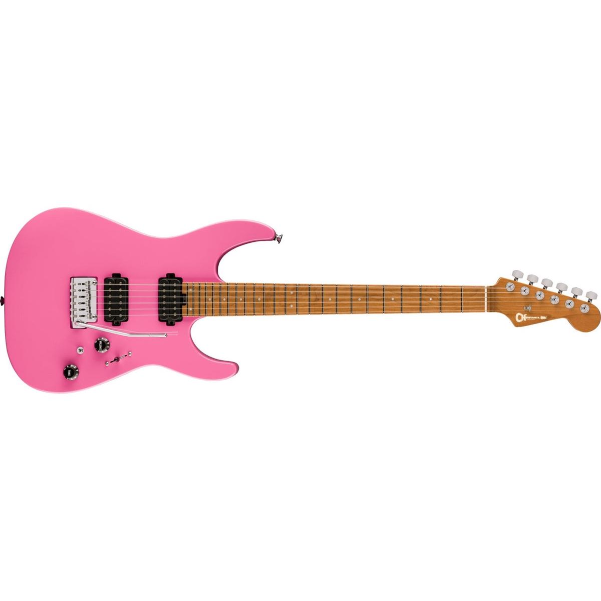 Charvel - Pro-Mod DK24 HH 2PT CM -  Caramelized Maple Fingerboard -  Bubblegum Pink  - 296-2411-519